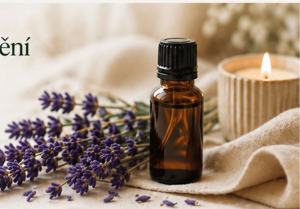 Esenciální olej s levandulí a svíčkou pro spánek