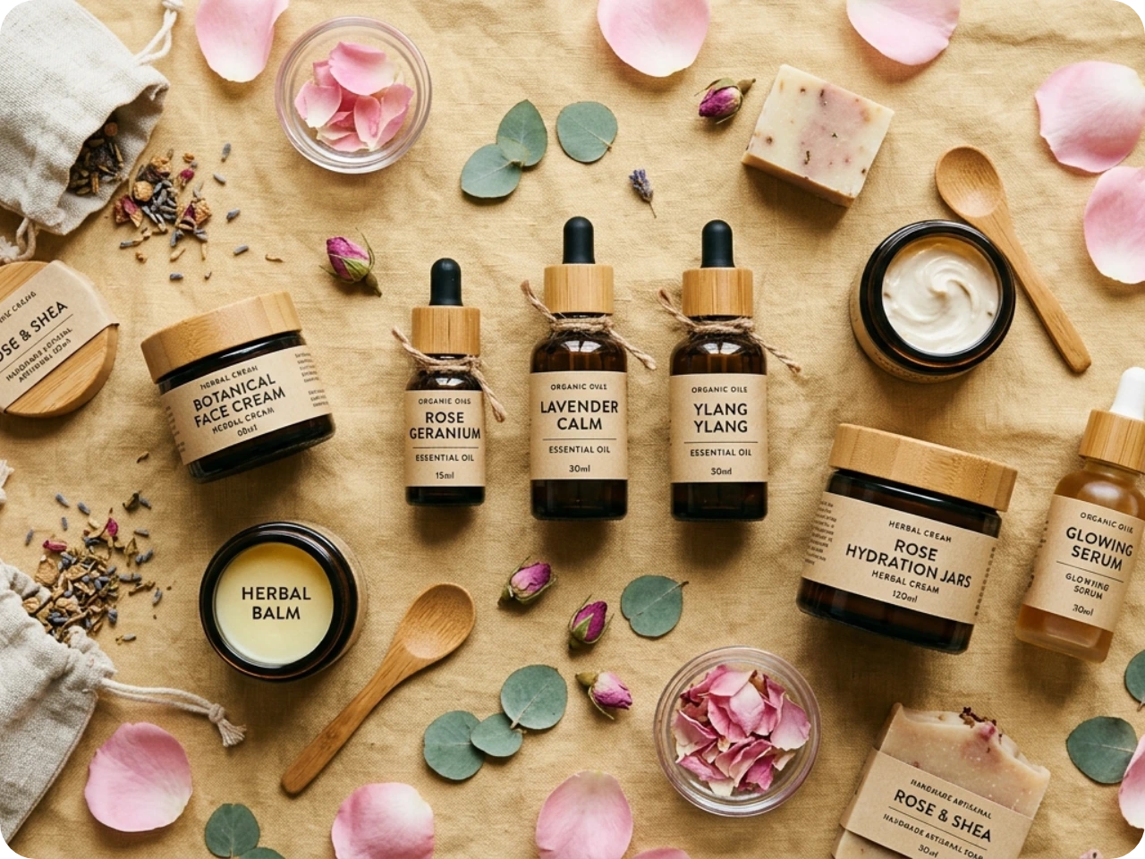 Přírodní kosmetika a esenciální oleje